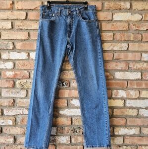 Levi's 505 Straight Men's Jeans, Size 32/32
